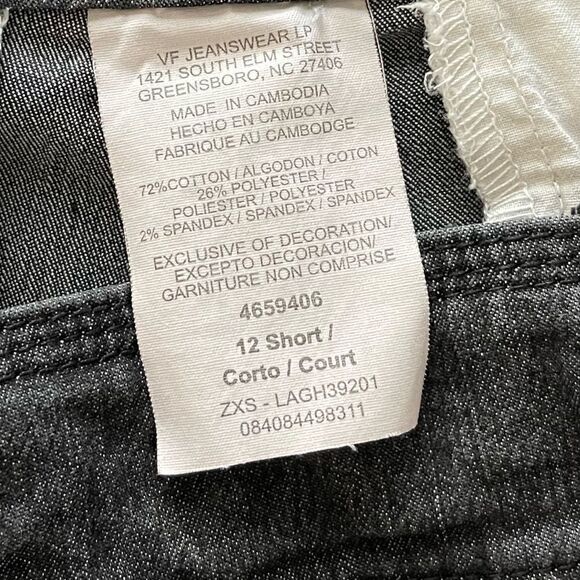 Lee Natural Straight Leg || SZ 12 Short || Dark Wash - Picture 9 of 9